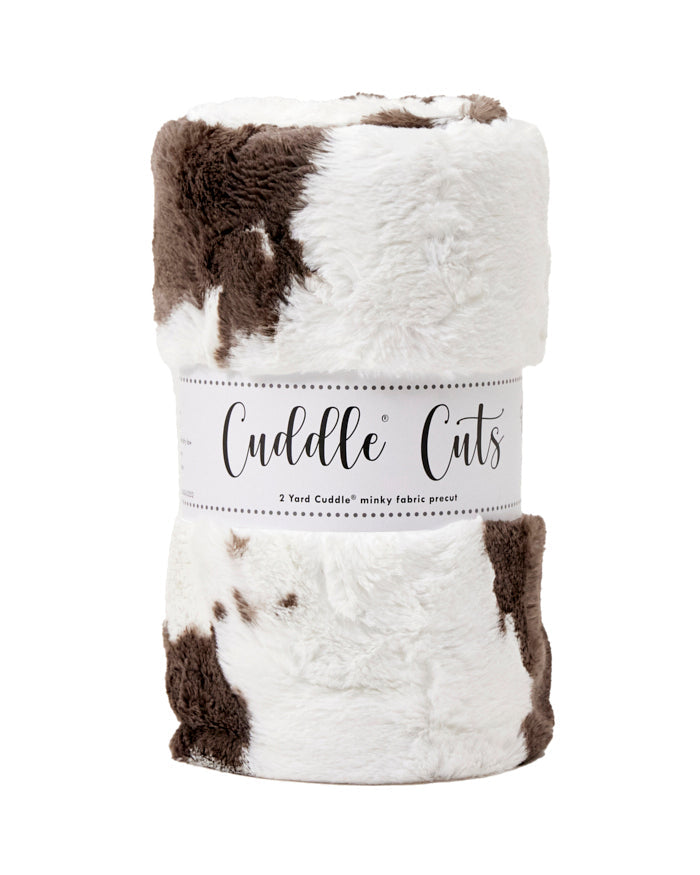 2 Yard Luxe Cuddle® Cut Calf Brownie - Shannon Fabrics
