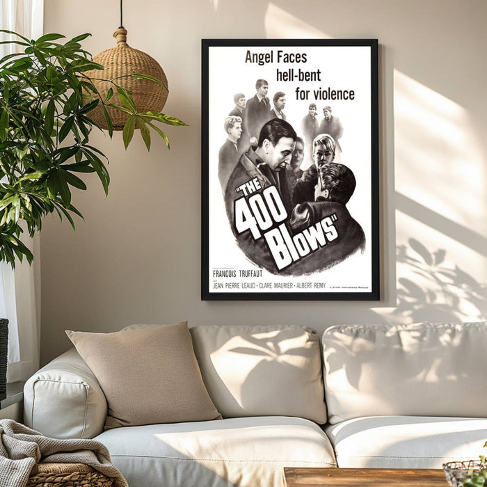 "400 Blows" (1959) Framed Movie Poster
