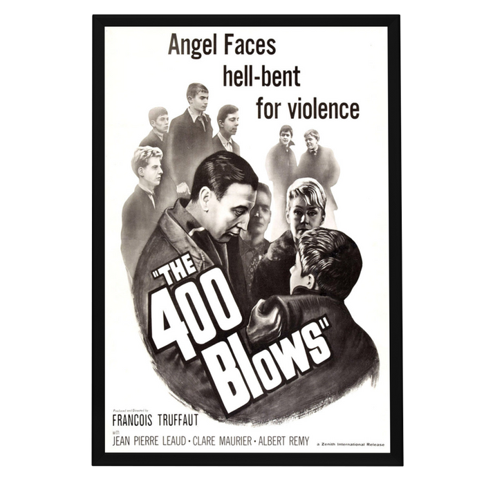 "400 Blows" (1959) Framed Movie Poster