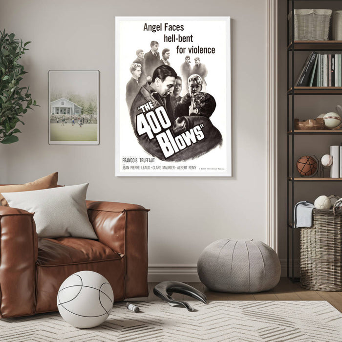 "400 Blows" (1959) Framed Movie Poster