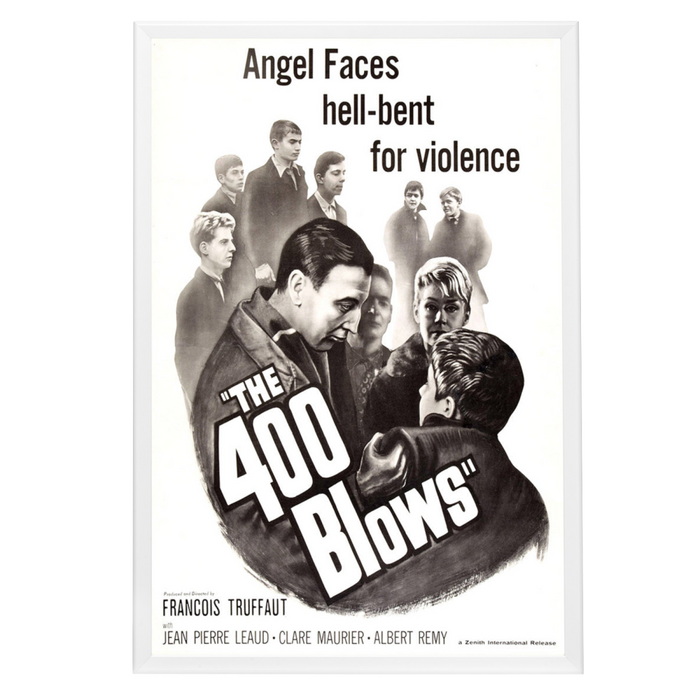 "400 Blows" (1959) Framed Movie Poster