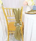 8"x108" Satin Chair Sashes - Cappuccino (10pcs/pk)