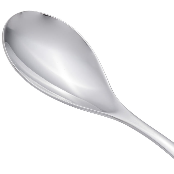 Arcoroc T3811 Nuovo 4 1/2" 18/10 Stainless Steel Extra Heavy Weight Demitasse Spoon by Arc Cardinal - 12/Pack