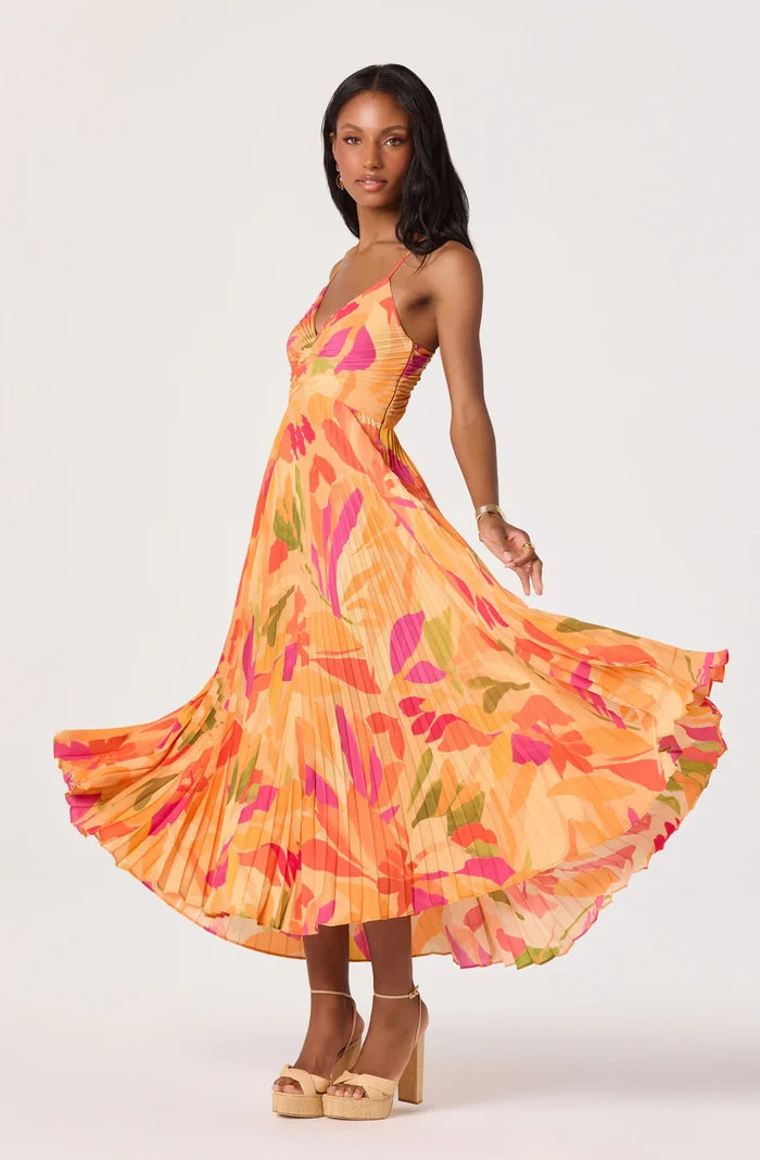 ASTR | Blythe Dress in Orange Floral