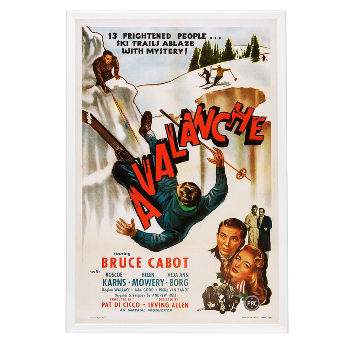"Avalanche" (1978) Framed Movie Poster