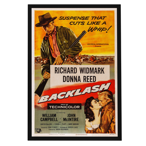 "Backlash" (1956) Framed Movie Poster