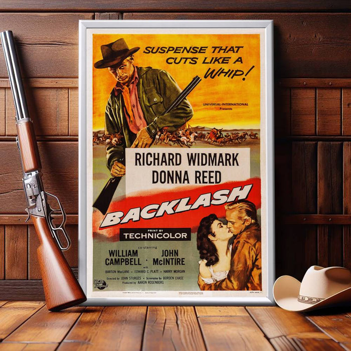"Backlash" (1956) Framed Movie Poster