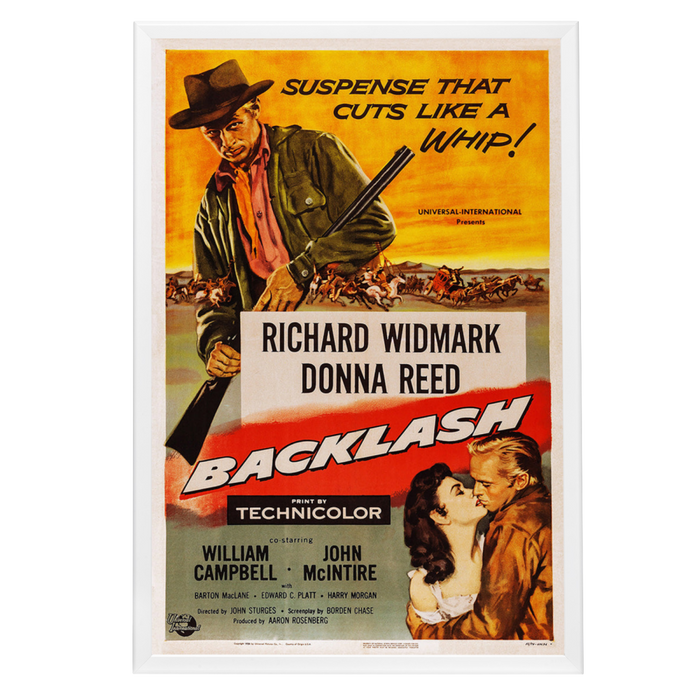 "Backlash" (1956) Framed Movie Poster