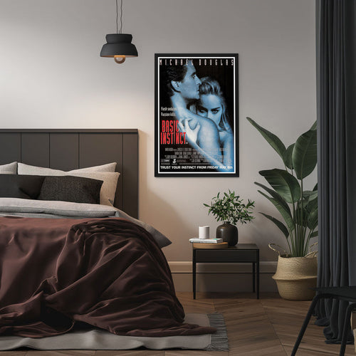 "Basic Instinct" (1992) Framed Movie Poster