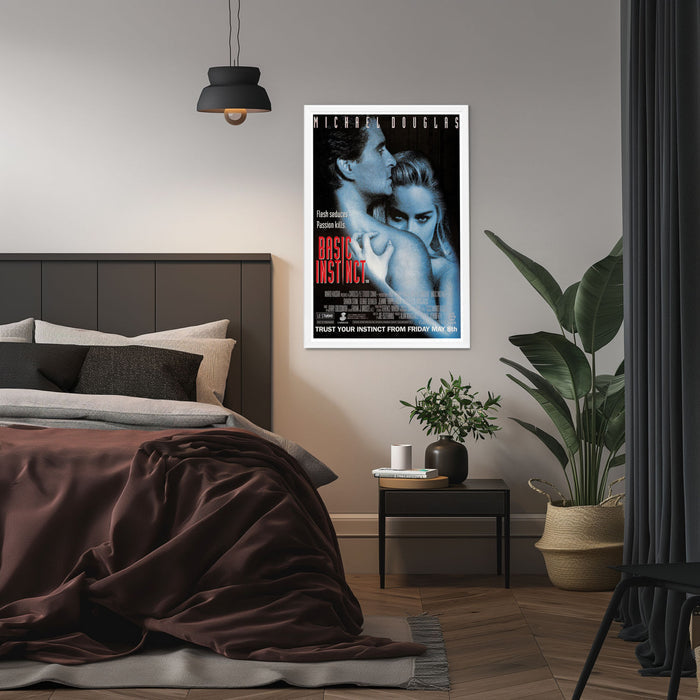 "Basic Instinct" (1992) Framed Movie Poster