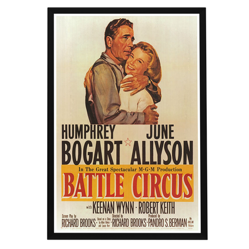"Battle Circus" (1953) Framed Movie Poster