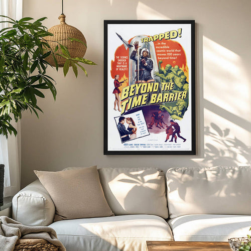 "Beyond The Time Barrier" (1959) Framed Movie Poster
