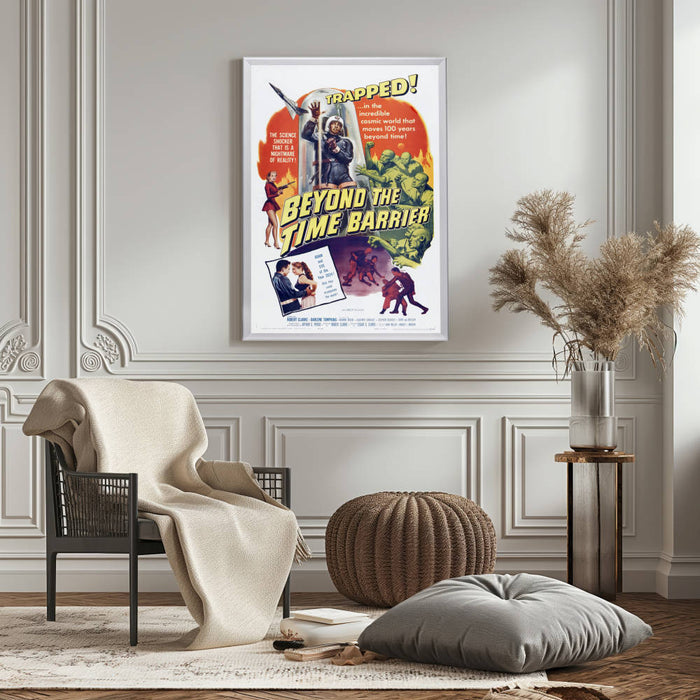"Beyond The Time Barrier" (1959) Framed Movie Poster
