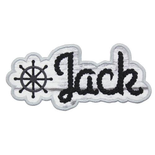 Boy Name Nautical Patch - Sew Lucky Embroidery