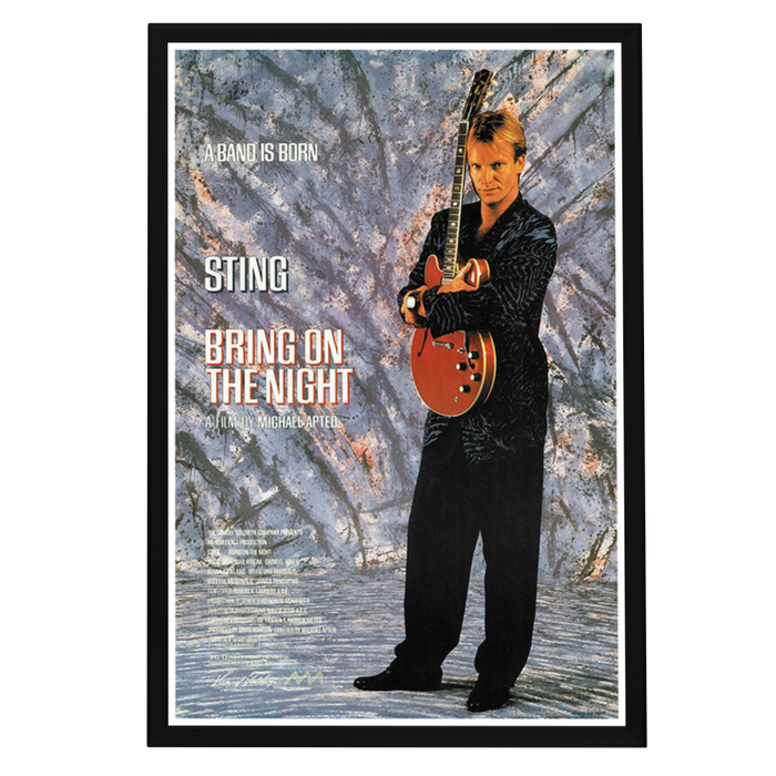 "Bring On The Night" (1985) Framed Movie Poster