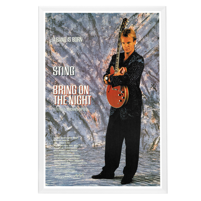 "Bring On The Night" (1985) Framed Movie Poster