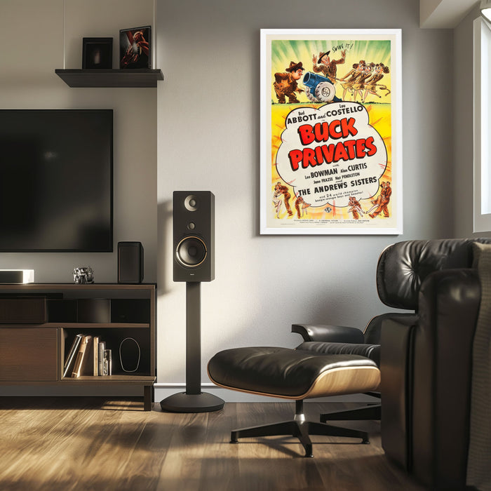 "Buck Privates" (1941) Framed Movie Poster
