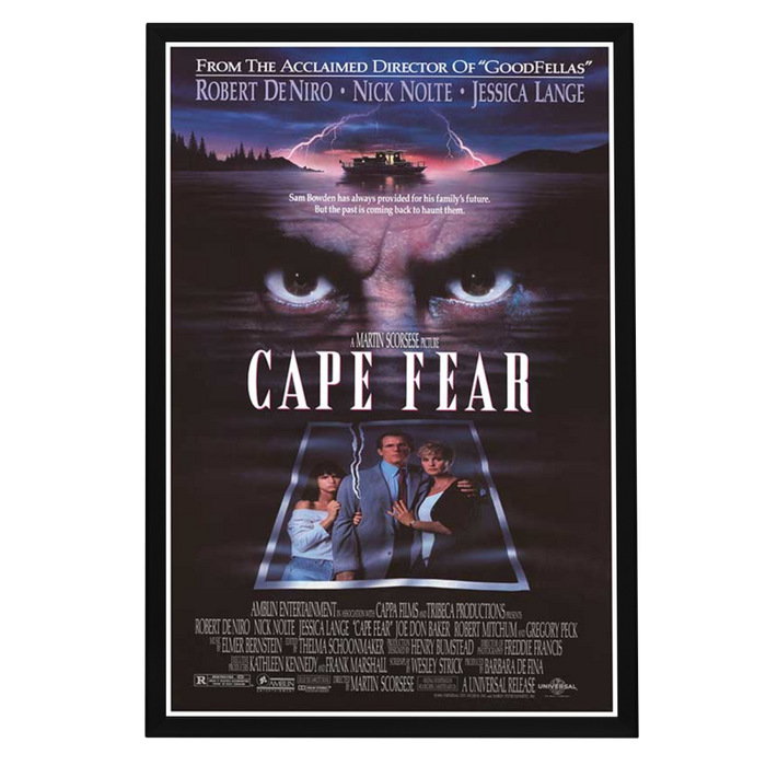 "Cape Fear" (1991) Framed Movie Poster