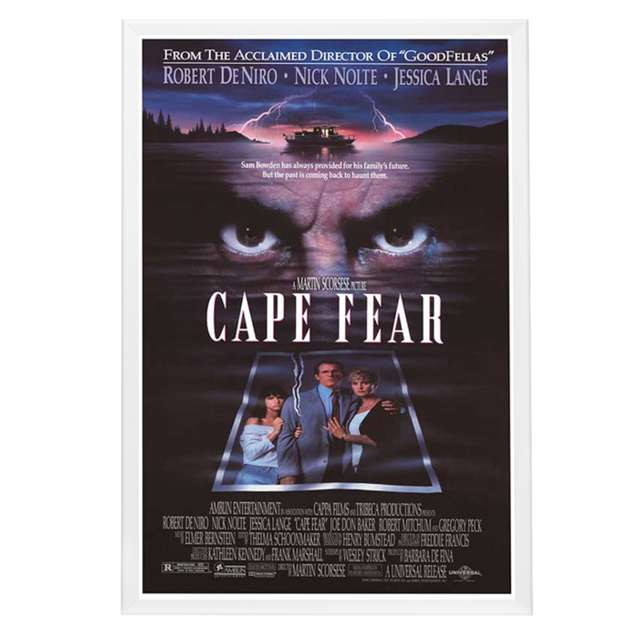"Cape Fear" (1991) Framed Movie Poster