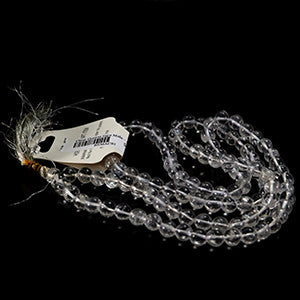 Clear Quartz Japa Mala Prayer Beads - 8mm - Wiccan Place
