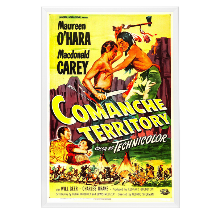 "Comanche Territory" (1950) Framed Movie Poster