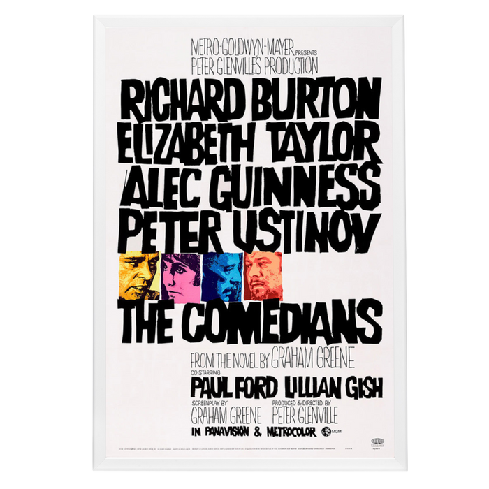 "Comedians" (1967) Framed Movie Poster