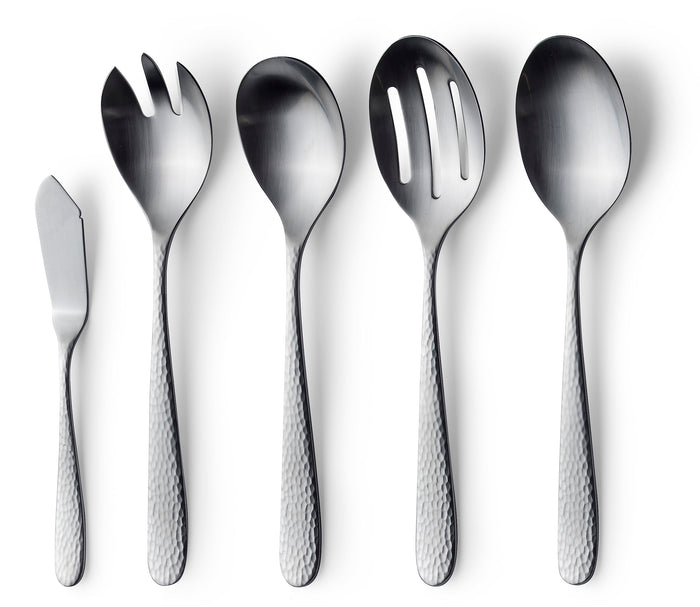 10-Piece Serving Set / Fidenza Hammered