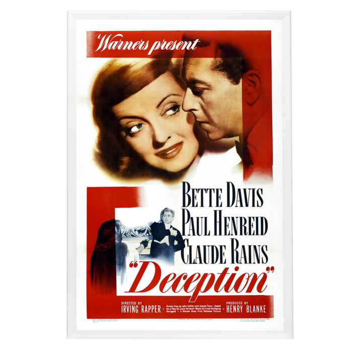 "Deception" (1946) Framed Movie Poster
