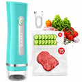 FEPPO Vacuum Sealer for Food with Visible Water Tank, 30 Reusable Bags