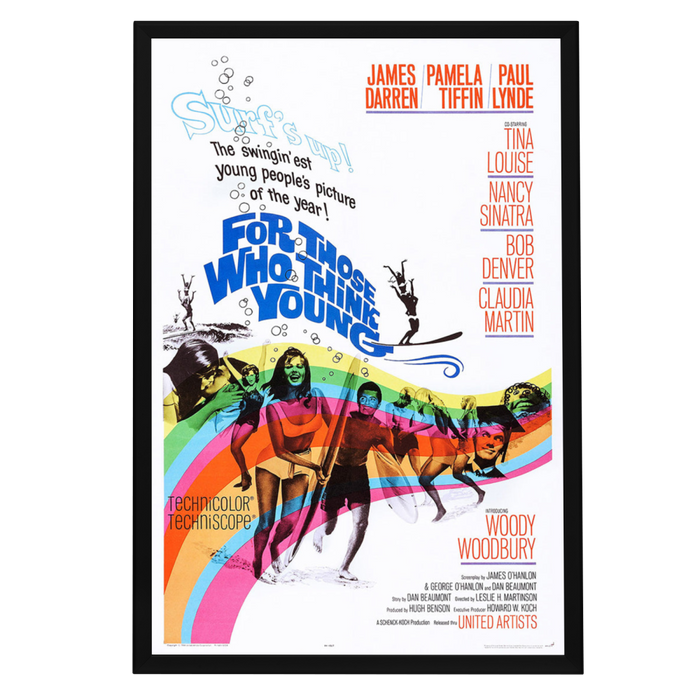 "Follow The Boys" (1963) Framed Movie Poster
