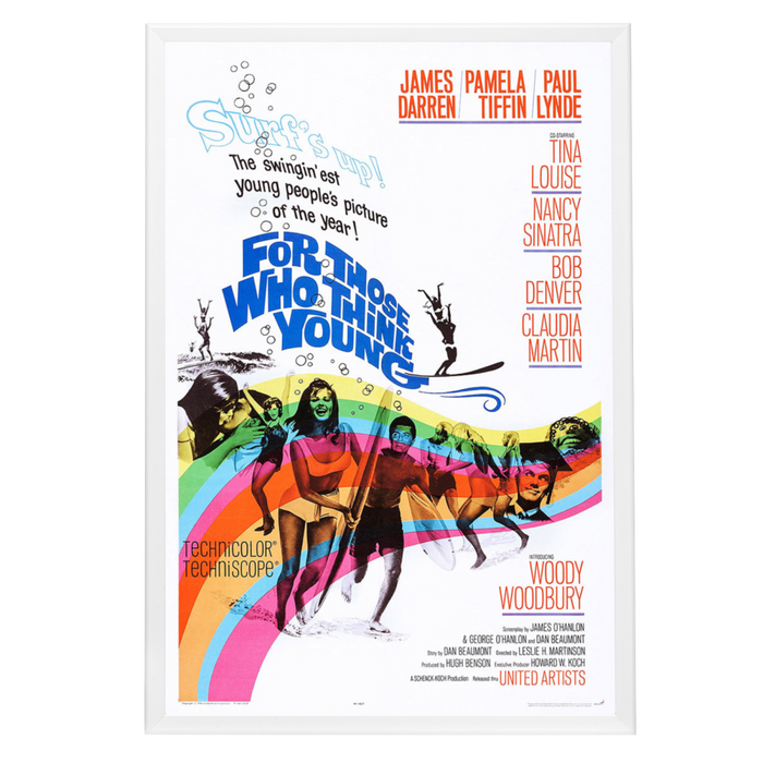 "Follow The Boys" (1963) Framed Movie Poster
