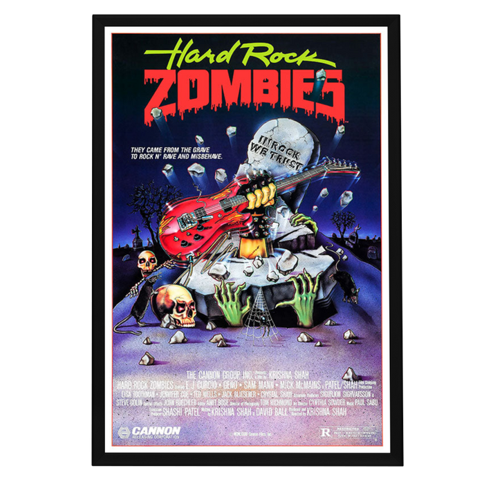 "Hard Rock Zombies" (1985) Framed Movie Poster