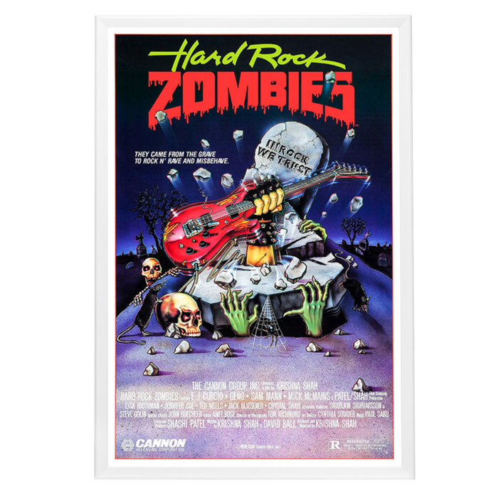 "Hard Rock Zombies" (1985) Framed Movie Poster