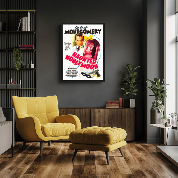 "Haunted Honeymoon" (1940) Framed Movie Poster