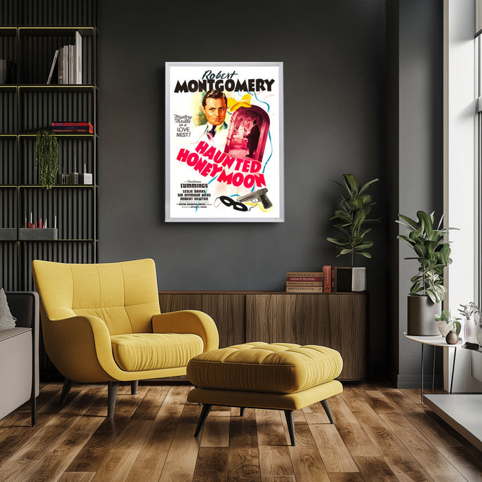 "Haunted Honeymoon" (1940) Framed Movie Poster