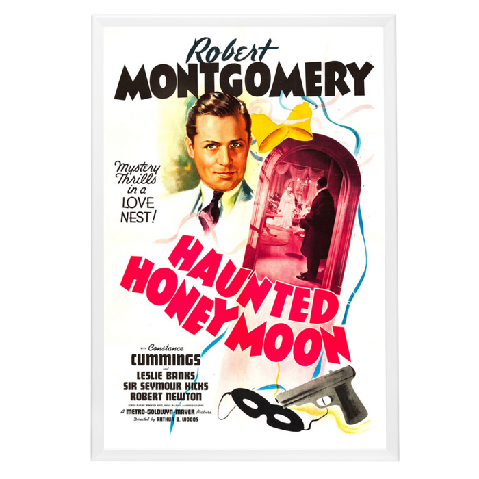 "Haunted Honeymoon" (1940) Framed Movie Poster