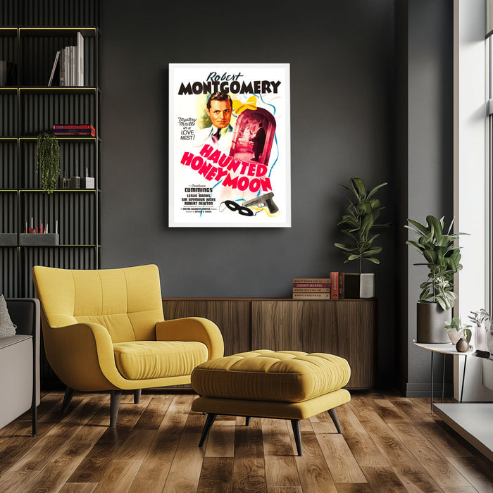 "Haunted Honeymoon" (1940) Framed Movie Poster