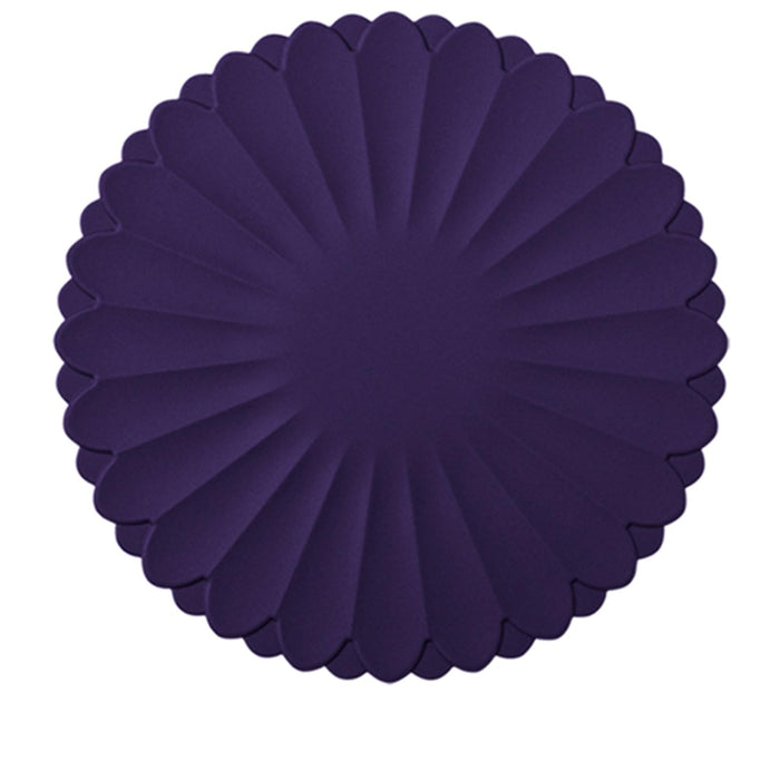 Heat-Resistant Silicone Trivet Mats, Non-Slip Hot Plate Holder for Kitchen Countertops & Dining Table, Reusable Pot Holder Pad with Secure Grip, Dishwasher Safe (Sea Sky Blue, Diameter: 18cm/7.09")