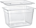 HOMENOTE Large Sous Vide Container with Lid, 26 Qt Complete Accessories Kit
