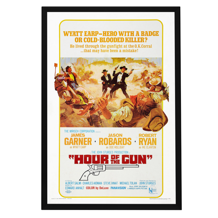 "Hour Of The Gun" (1967) Framed Movie Poster