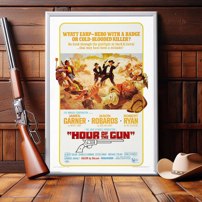 "Hour Of The Gun" (1967) Framed Movie Poster