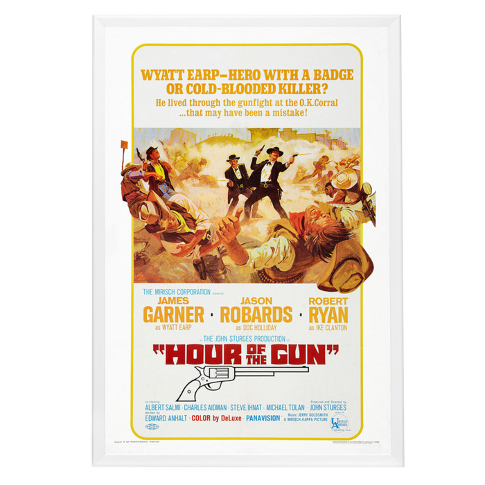 "Hour Of The Gun" (1967) Framed Movie Poster