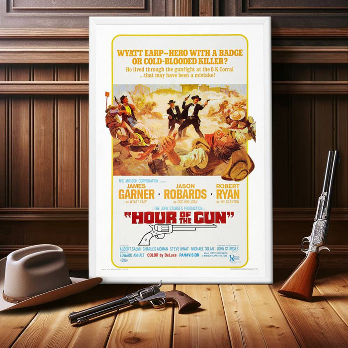 "Hour Of The Gun" (1967) Framed Movie Poster