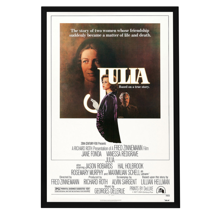 "Julia" (1977) Framed Movie Poster