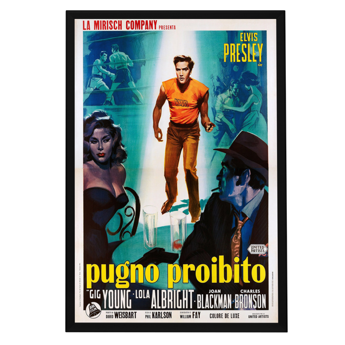 "Kid Galahad" (1962) Framed Movie Poster