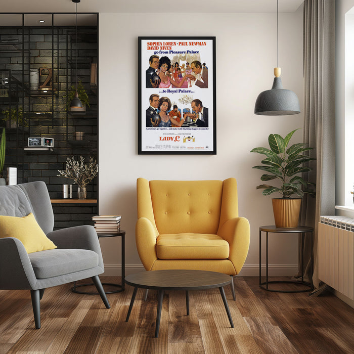 "Lady L" (1966) Framed Movie Poster