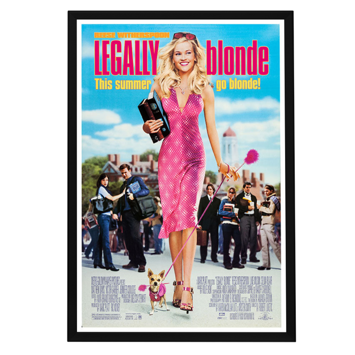 "Legally Blonde" (2001) Framed Movie Poster