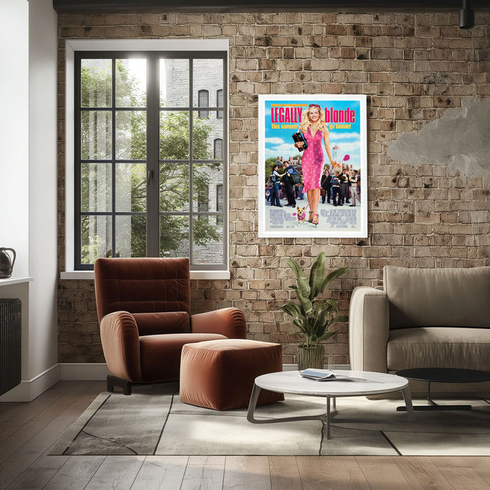 "Legally Blonde" (2001) Framed Movie Poster