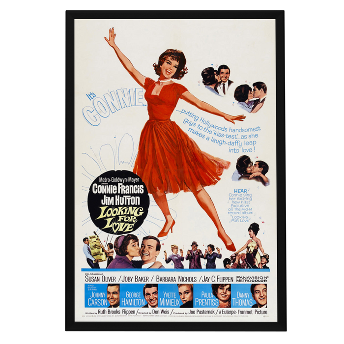 "Looking For Love" (1964) Framed Movie Poster