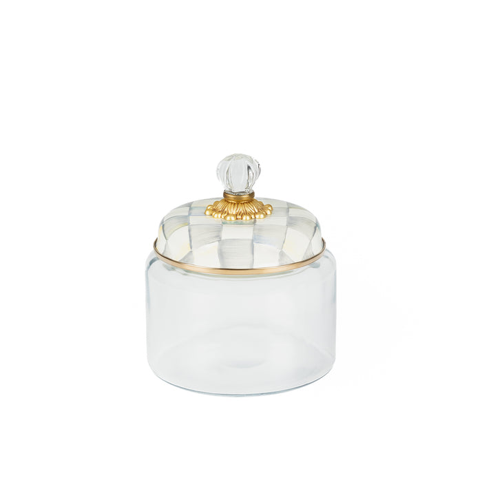 MacKenzie-Childs Glass Storage Jars